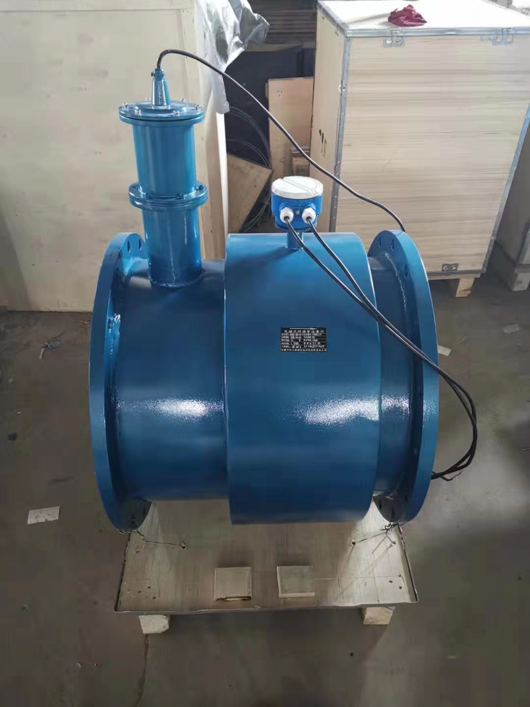 測量不滿管管道流量可以選用非滿管電磁流量計